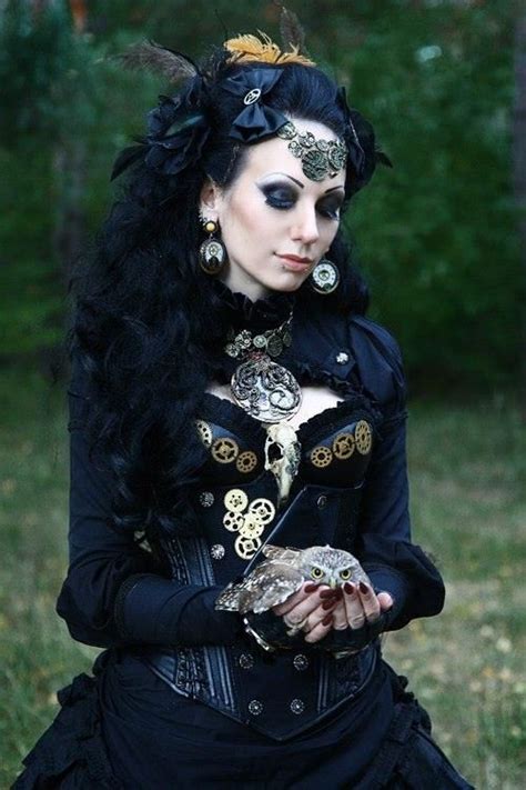 steampunk witch costume